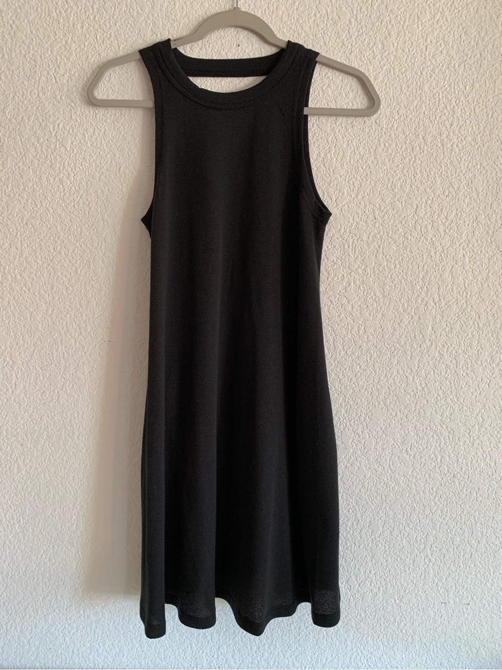 Classic Black Sleeveless A-Line Dress